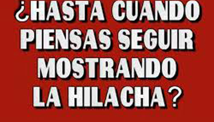 Mostrar la Hilacha