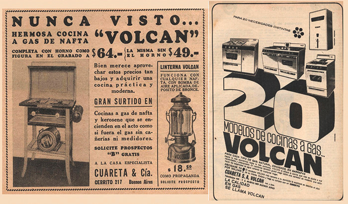 Cocinas Volcán