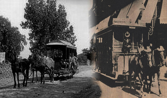 Tramways Tirados por Caballos