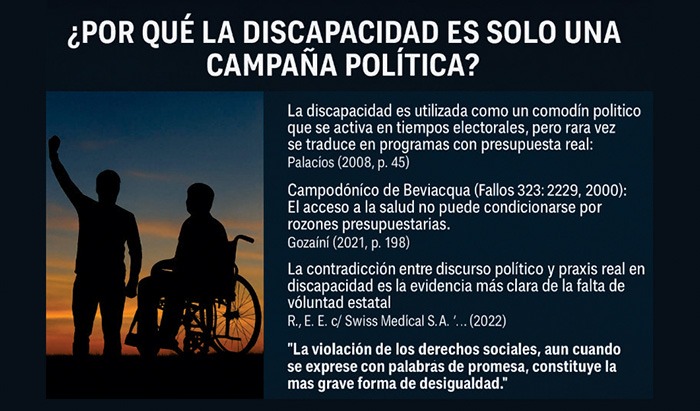¿Por qué la Discapacidad es Sólo una Campaña Política?