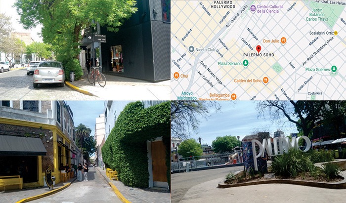 El Pasaje Santa Rosa en Palermo Soho
