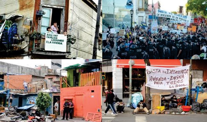 Desalojos en Barrios Populares