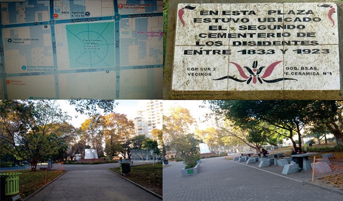 Plaza “Primero de Mayo”: ¿Un cementerio en Balvanera?